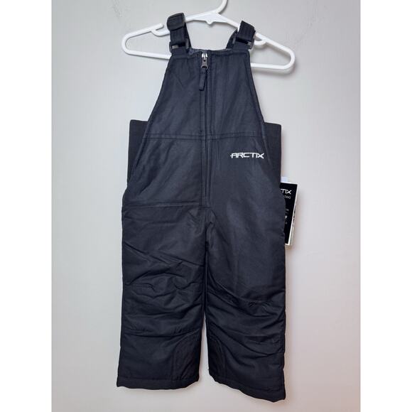 ARCTIX BLACK INFANT SIZE 18 MONTHS BIB OVERALL CHEST HIGH SNOW INSULATED NWT - Picture 1 of 15